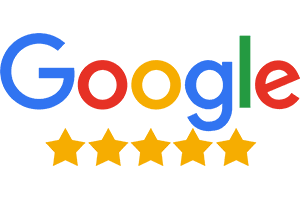 Rated five stars on Google